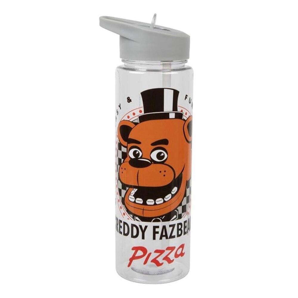 BIOWORLD FIVE NIGHTS AT FREDDYS FNAF FREDDY FAZBEAR PIZZA 24 FL OZ WATER BOTTLE